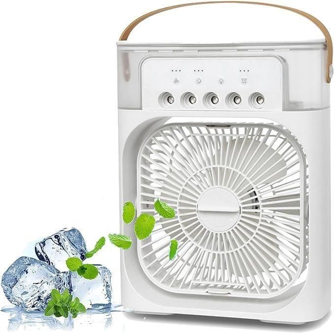 Multifunction Water Spray Mist Fan Air Cooler fan USB Electric Fan ...