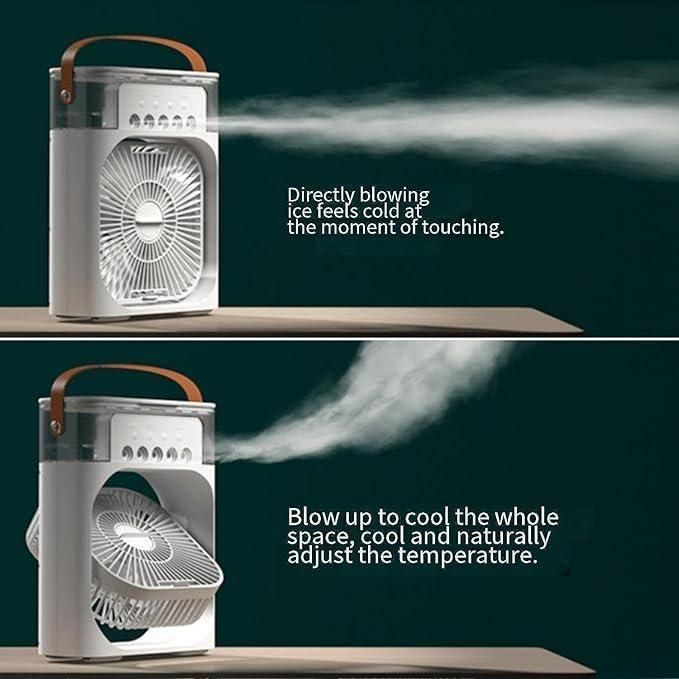 Multifunction Water Spray Mist Fan Air Cooler fan USB Electric Fan ...