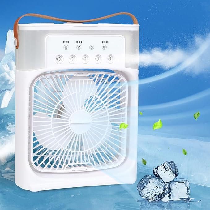 Multifunction Water Spray Mist Fan Air Cooler fan USB Electric Fan ...