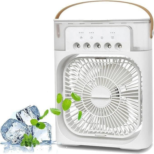 Multifunction Water Spray Mist Fan Air Cooler fan USB Electric Fan ...